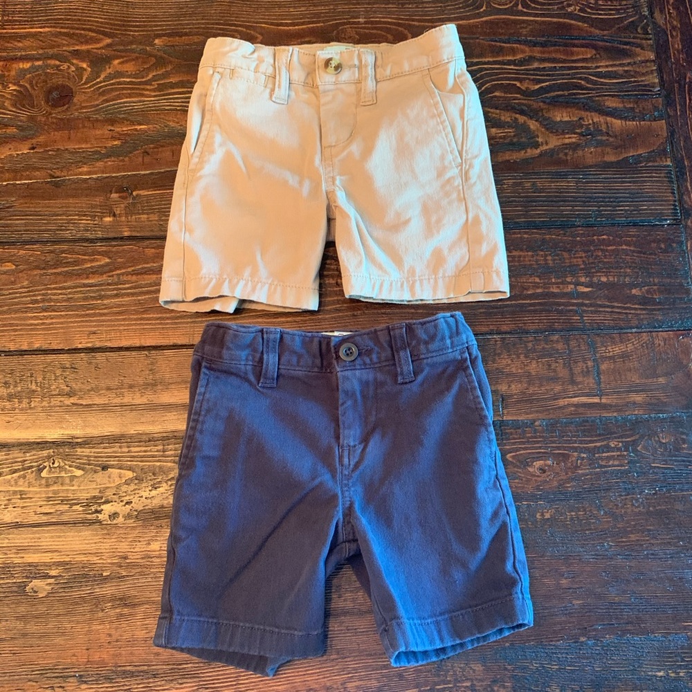 SOLD Boys’ Shorts Lot, Khaki & Navy, 3T